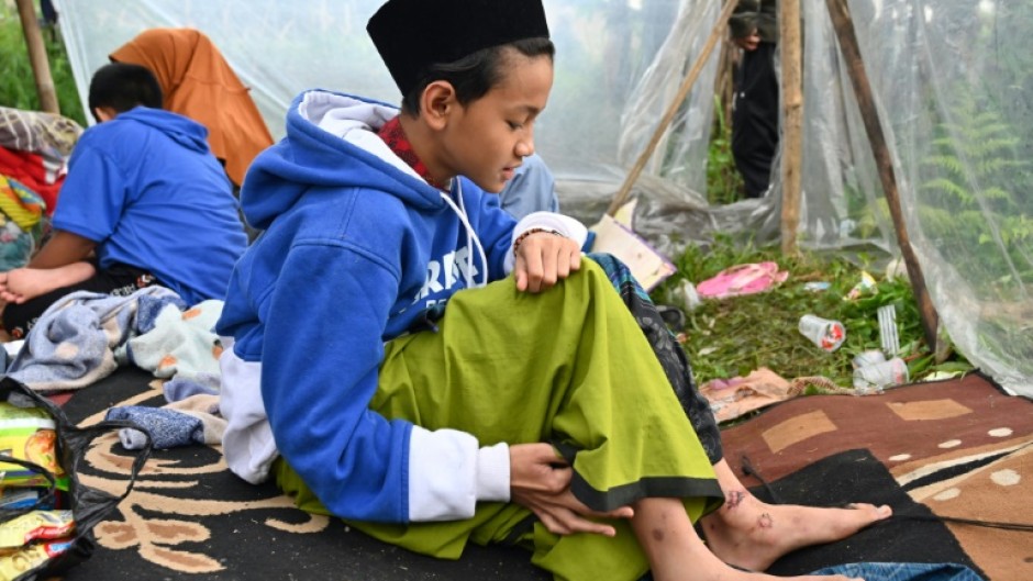 Aprizal Mulyadi lost a friend in the earthquake who had saved him from the rubble