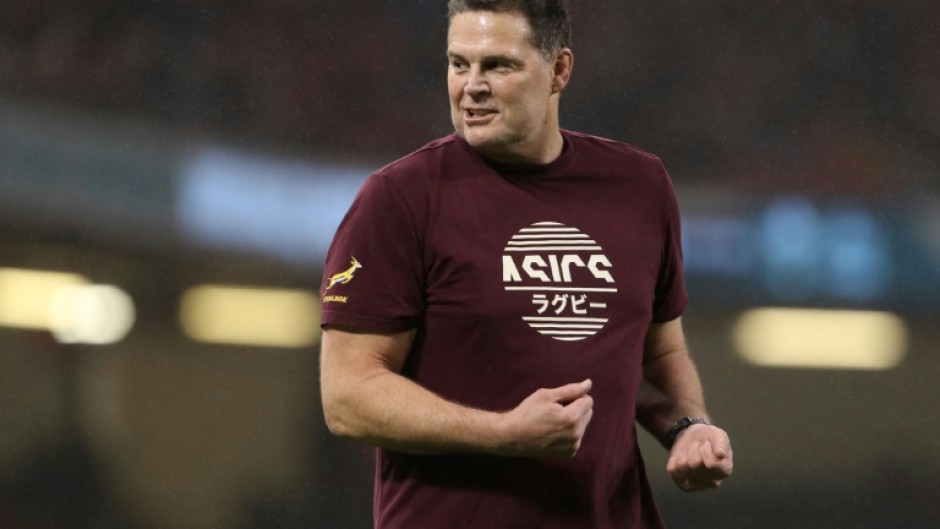 South Africa director of rugby Rassie Erasmus has only recently completed a lengthy suspension