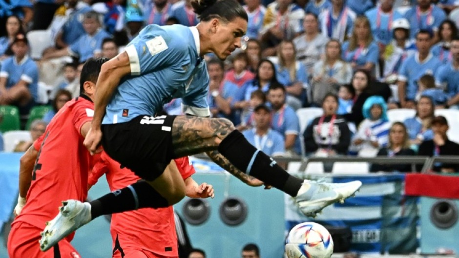 Liverpool forward Darwin Nunez made his World Cup debut for Uruguay