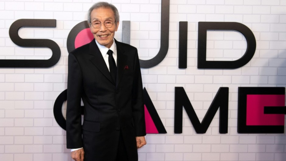 South Korean actor O Yeong-su attends a Netflix "Squid Game" event on June 12, 2022 in Los Angeles, California