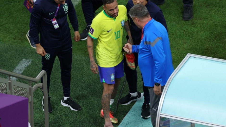 Neymar could miss the rest of the group stage with the ankle injury he picked up in the win over Serbia