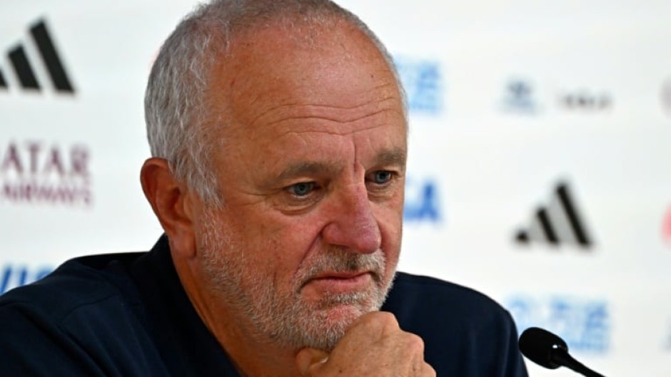 Australia coach Graham Arnold spoke to the media ahead of their last group game