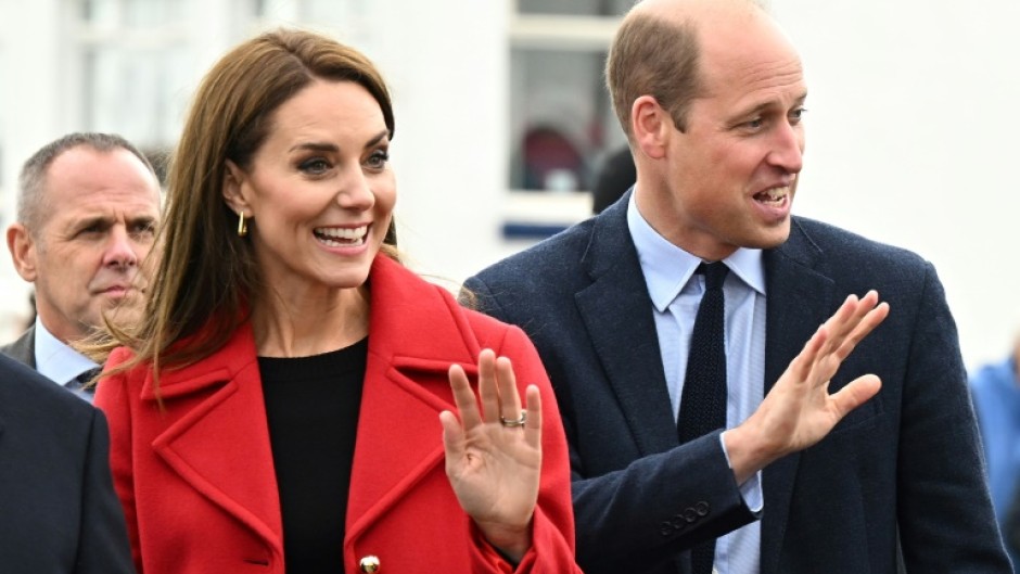 Prince William and his wife Kate are on a three-day visit to Boston in their first overseas trip as prince and princess of Wales