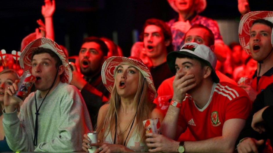 Welsh fans needed a drink after their World Cup exit