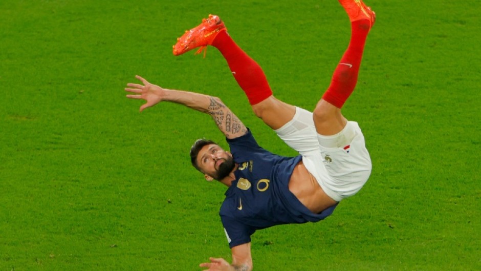 Olivier Giroud has emerged as a perfect foil for striking partner Kylian Mbappe