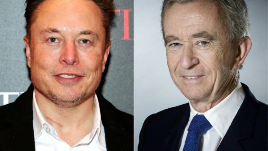 Musk's fortune briefly fell below that of the Arnault family