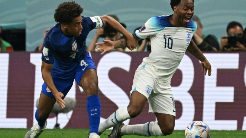 England forward Raheem Sterling is heading back to the team's World Cup training camp in Qatar after returning to England following a robbery at his house.