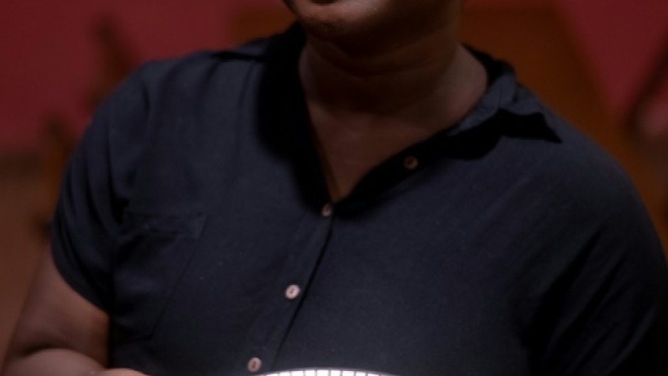 Chef Dandara Batista displays a dish at her eatery called Afro Gourmet in Rio 