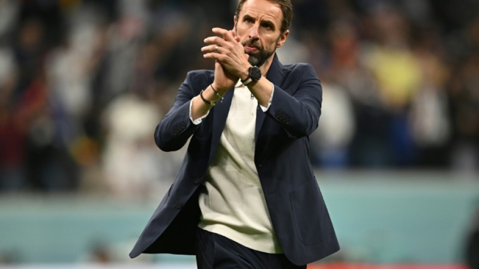 England manager Gareth Southgate applauds supporters after his team's World Cup exit