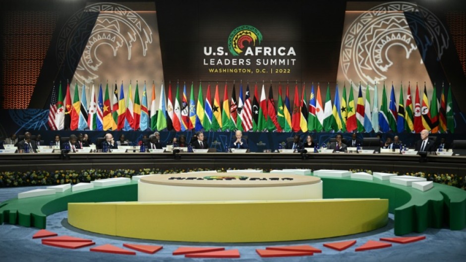 US President Joe Biden addresses a US-Africa summit which has brought nearly 50 African leaders to Washington