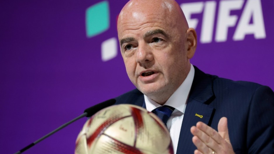 FIFA president Gianni Infantino announced details of the next Club World Cup at a press conference on Friday
