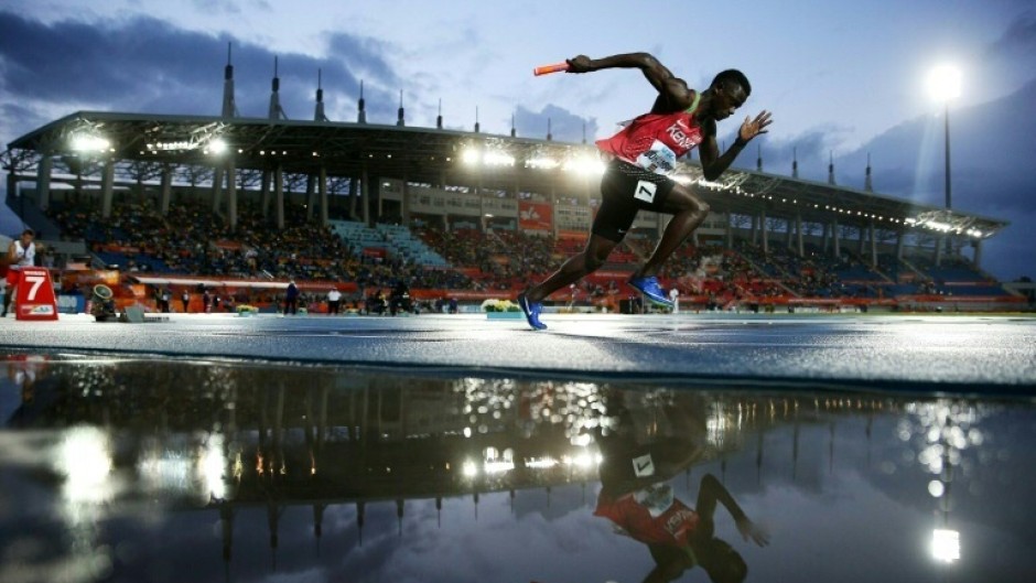 Sprinter Mark Otieno was among three Kenyans sanctioned for breaching anti-doping rules