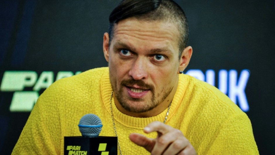 Fury target - Ukrainian world heavyweight boxing champion Oleksandr Usyk 