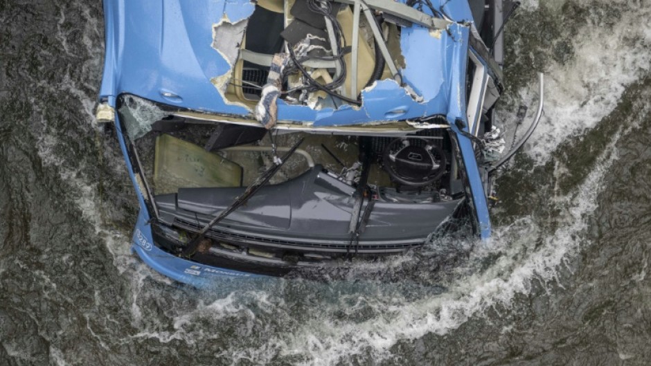 The accident occurred on Saturday night near Vigo and the border with Portugal