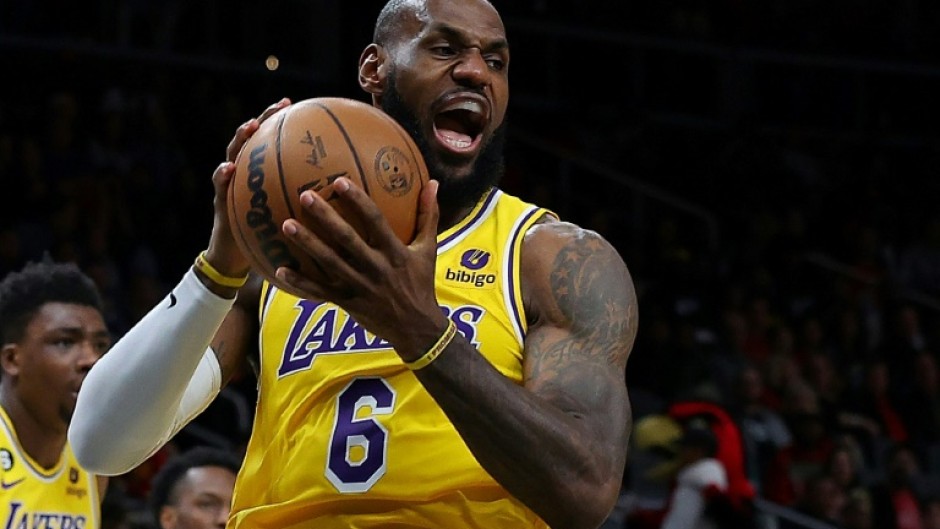Four-time NBA Most Valuable Player LeBron James of the Los Angeles Lakers celebrated his 38th birthday with a 47-point effort in a Lakers victory in Atlanta