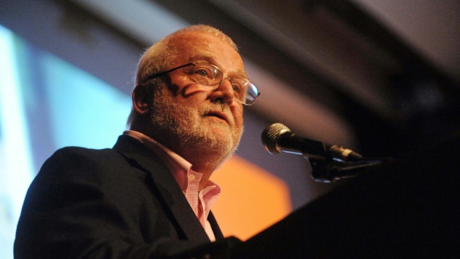 The late US writer Russell Banks, seen here in a 2008 photo 