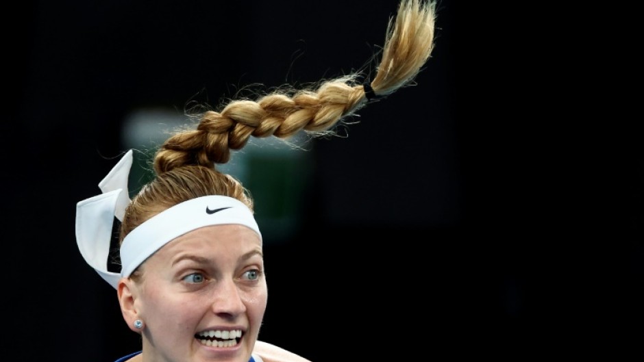 Petra Kvitova moved smoothly into round two at the Adelaide International II
