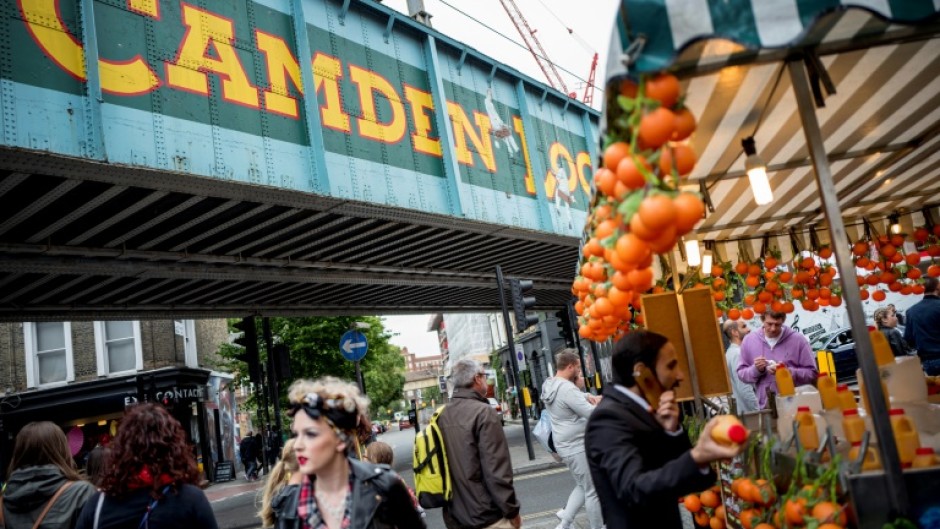 The first section will be in the shadow of London's bustling Camden Market