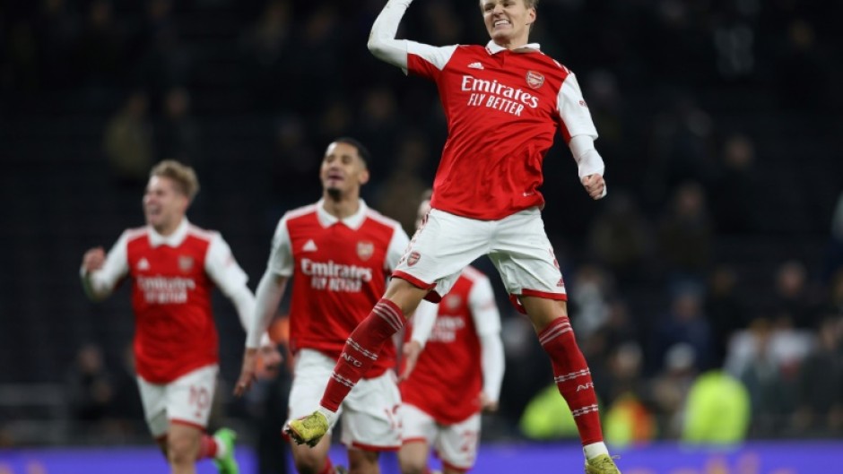 Arsenal captain Martin Odegaard