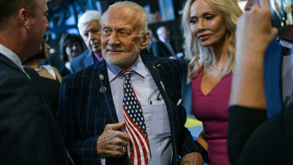 Apollo 11 astronaut Buzz Aldrin, the second person to set foot on the Moon, says he has married longtime love Anca Faur 