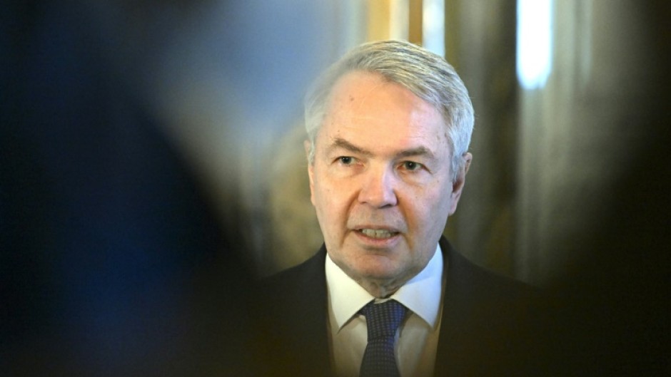 Pekka Haavisto in Helsinki on Tuesday, saying Finland might have to join NATO without its neighbour Sweden