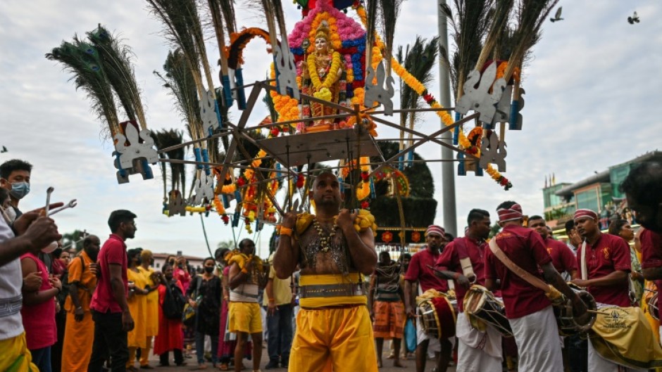  The Hindu festival of Thaipusam commemorates the day when goddess Pavarthi gave her son Lord Muruga an invincible lance with which he destroyed evil demons