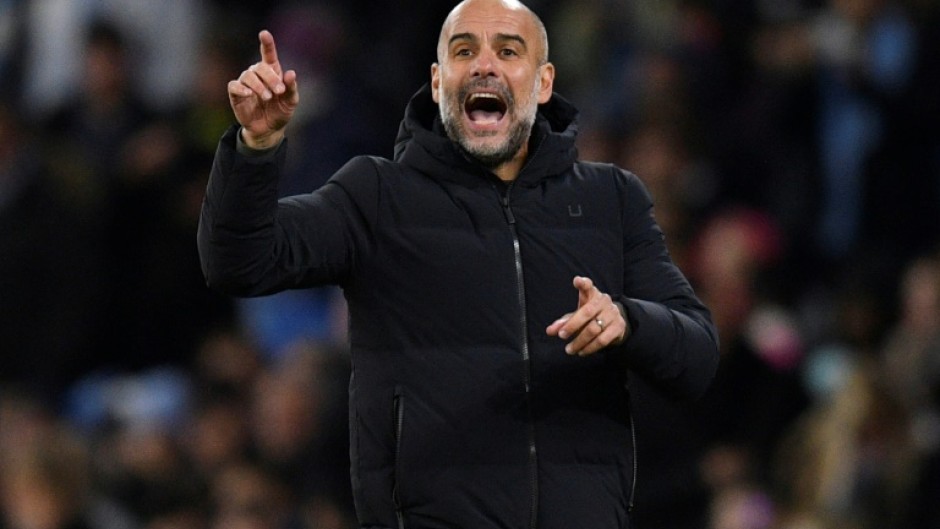 Manchester City manager Pep Guardiola