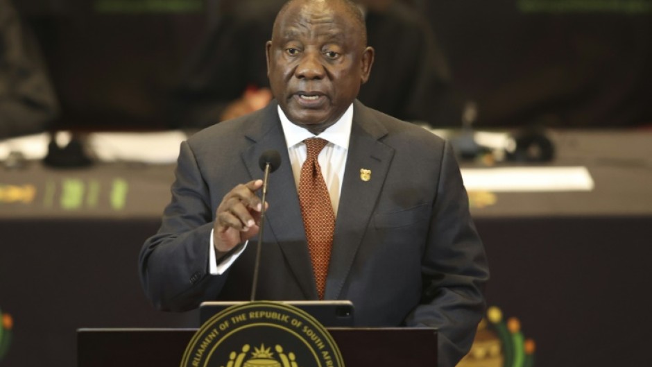 President Cyril Ramaphosa declared a state of national disaster during his annual state-of-the-nation address