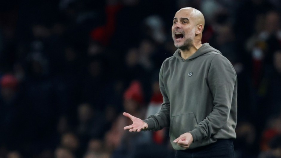 Manchester City manager Pep Guardiola