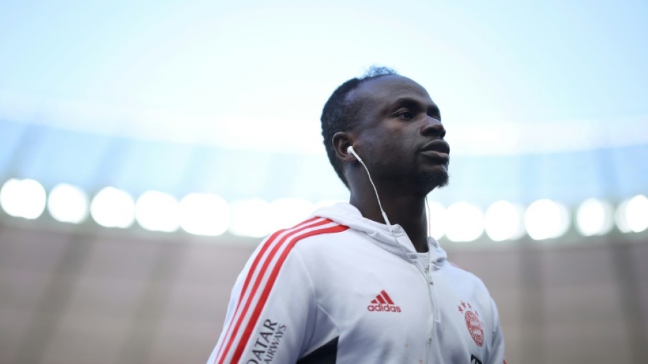 Bayern Munich's Senegalese forward Sadio Mane returned to training for the first time since he suffered an injury that ruled him out of the World Cup 
