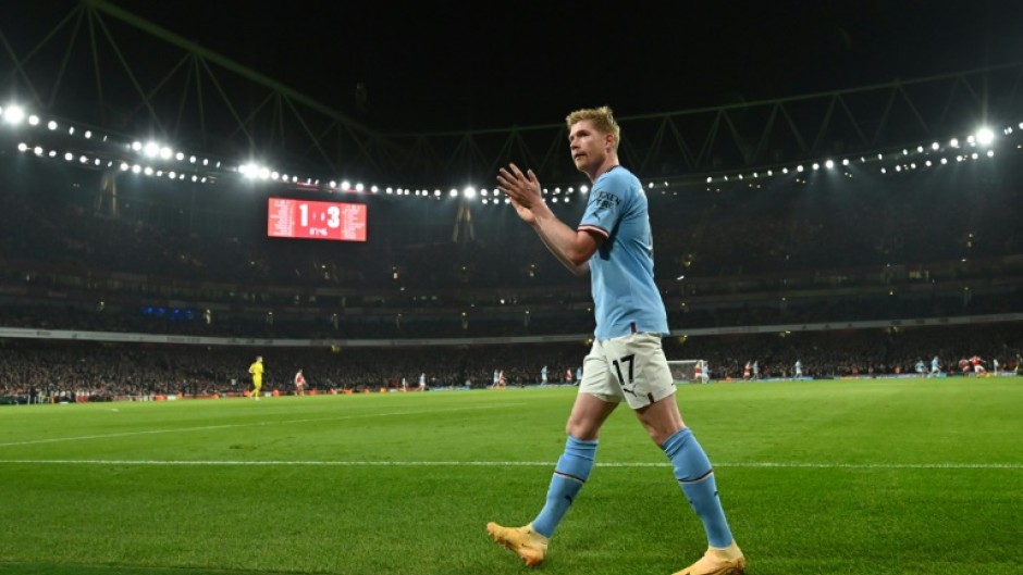 Manchester City midfielder Kevin De Bruyne will miss his side's away match against RB Leipzig on Wednesday, the club confirmed via Twitter on Tuesday