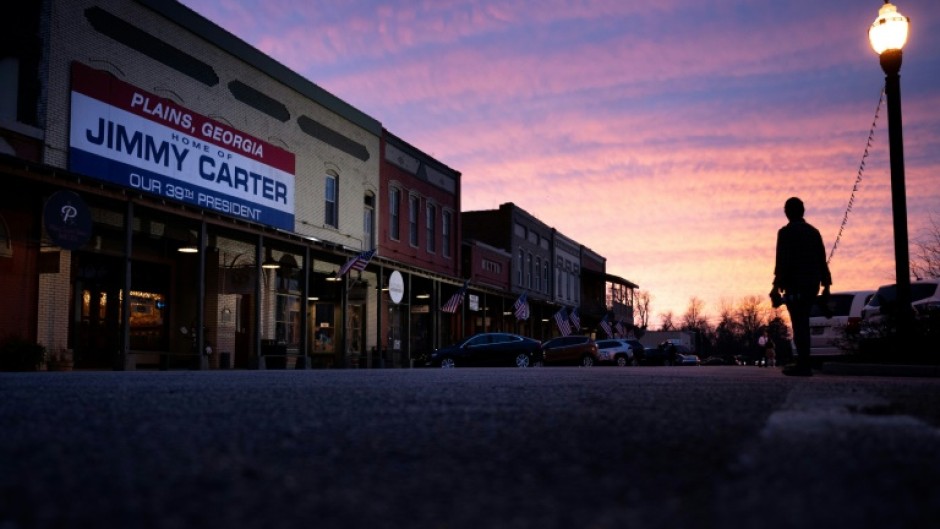 Plains, Georgia boldly welcomes visitors to the hometown of the 39th president