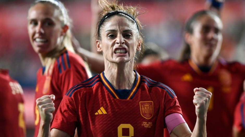 Spain forward Esther Gonzalez scored twice against the Czech Republic in Australia