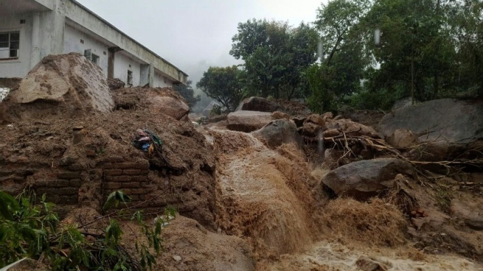 Malawi's commercial capital, Blantyre, received a direct hit from the fierce rain and wind gusts