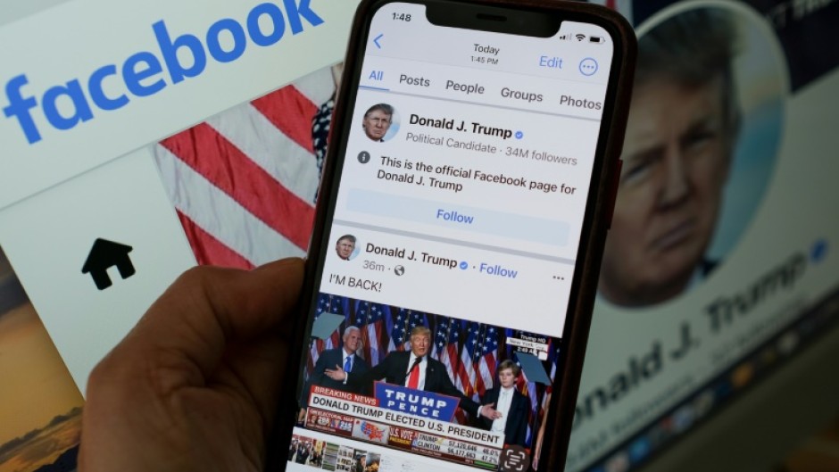 Trump was reinstated on Facebook and YouTube on Friday after he was benched following the January 6, 2021 Capitol riot