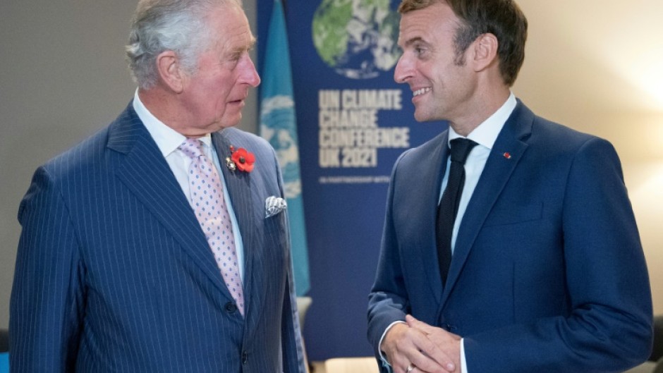 Charles has met Macron previously, including at the UN climate change summit in Glasgow in 2021