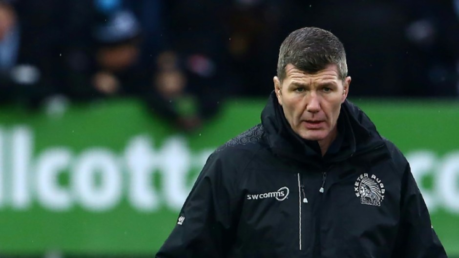 Exeter director of rugby Rob Baxter