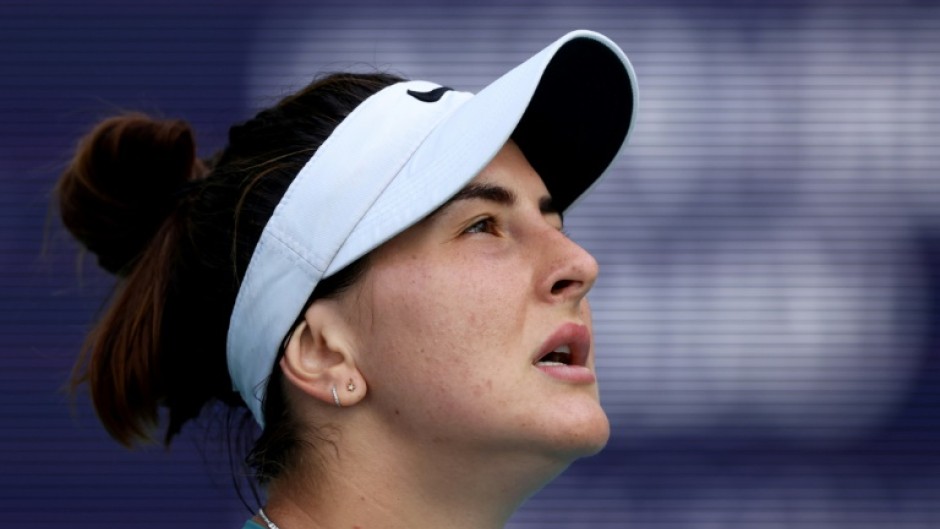 Bianca Andreescu of Canada reached the last 16 of the Miami Open with a straight sets win over American Sofia Kenin on Sunday