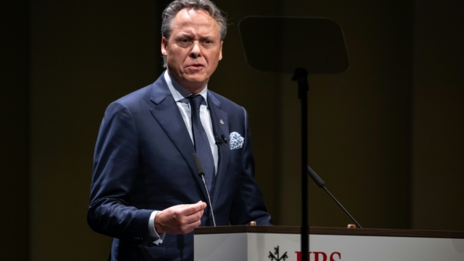 Outgoing UBS chief executive Ralph Hamers reflected on his two years in charge during his farewell speech at the bank's annual general meeting