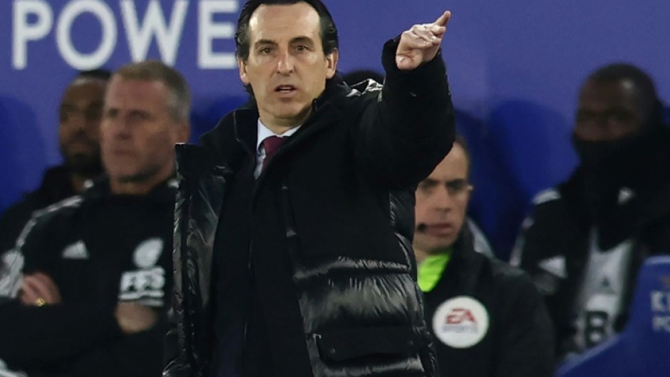 Aston Villa boss Unai Emery
