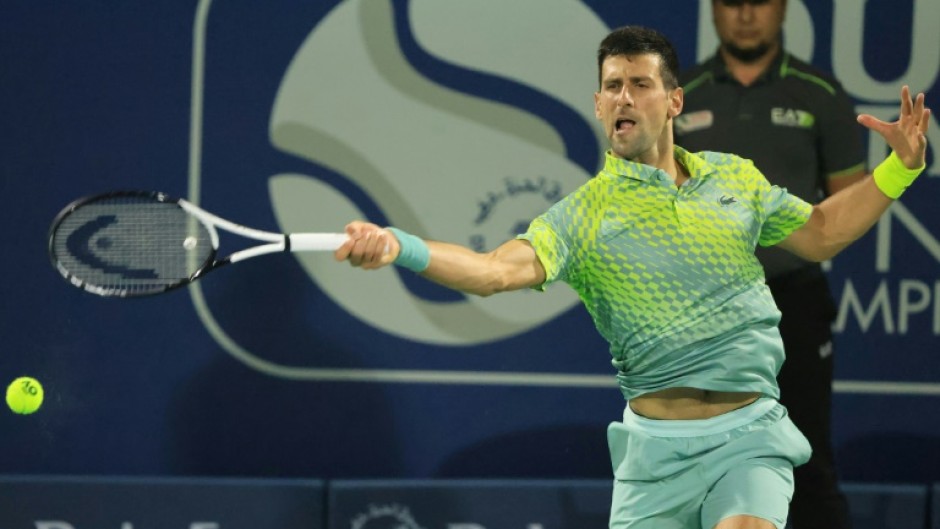 Novak Djokovic hasn't played since losing to Daniil Medvedev in the Dubai semi-finals last month