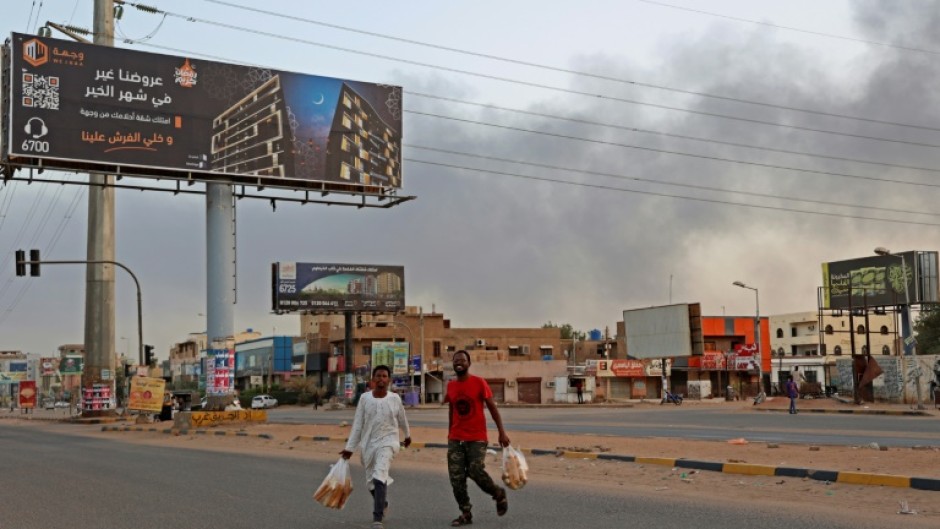 Nearly 100 people have been killed so far in fighting between the regular Sudanese army and paramilitaries