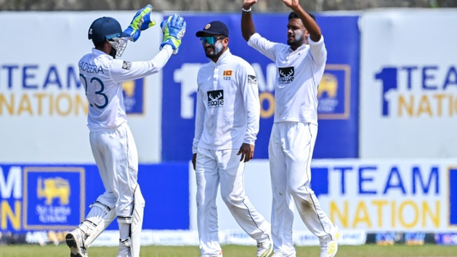 Sri Lanka thrashed Ireland by an innings and 280 runs on Tuesday