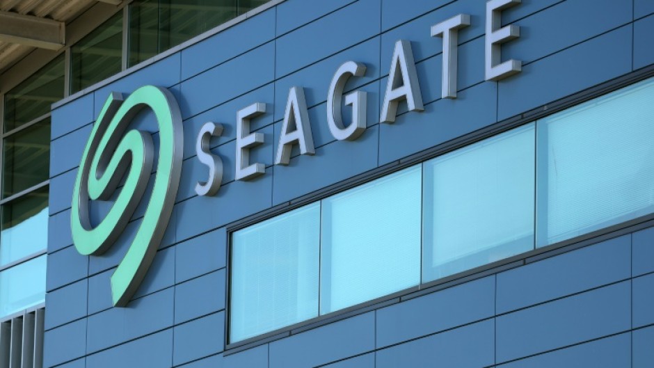 An exterior view of a Seagate office in Fremont, California