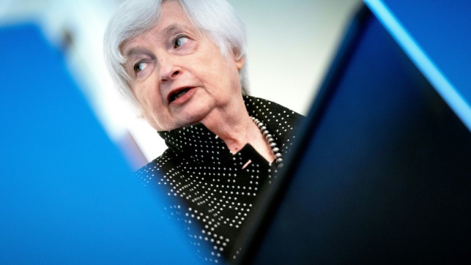 Treasury Secretary Janet Yellen said the United States remains firm in defending its national security but seeks a 'constructive and fair' economic relationship with China