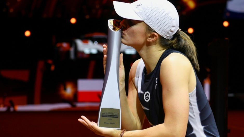 Poland's Iga Swiatek won her second WTA title of the season