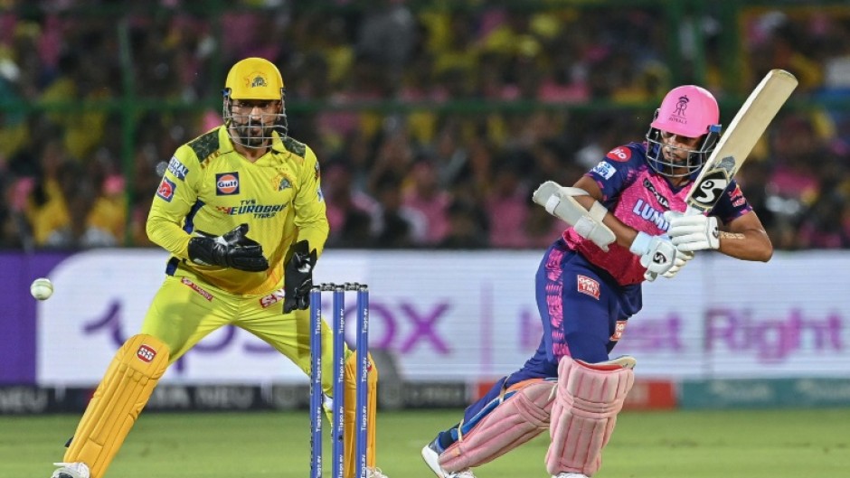 Yashasvi Jaiswal (R) helped Rajasthan get off to a flying start