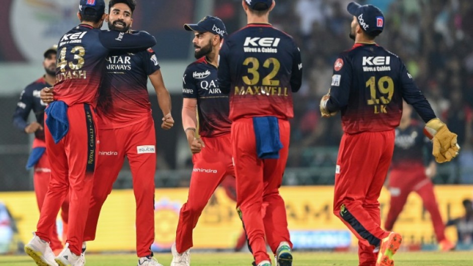 Mohammed Siraj took the first wicket as RCB defended a low total against Lucknow