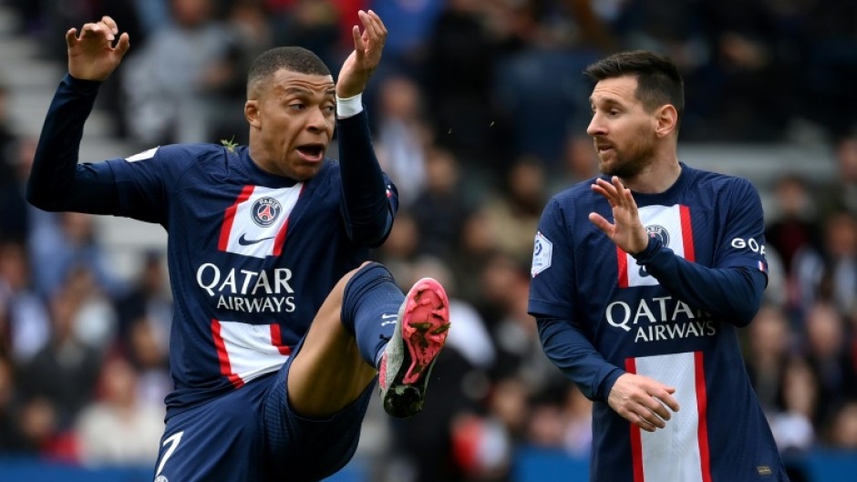 Kylian Mbappe may have to do without Lionel Messi alongside him in attack when Ligue 1 leaders Paris Saint-Germain play this weekend 