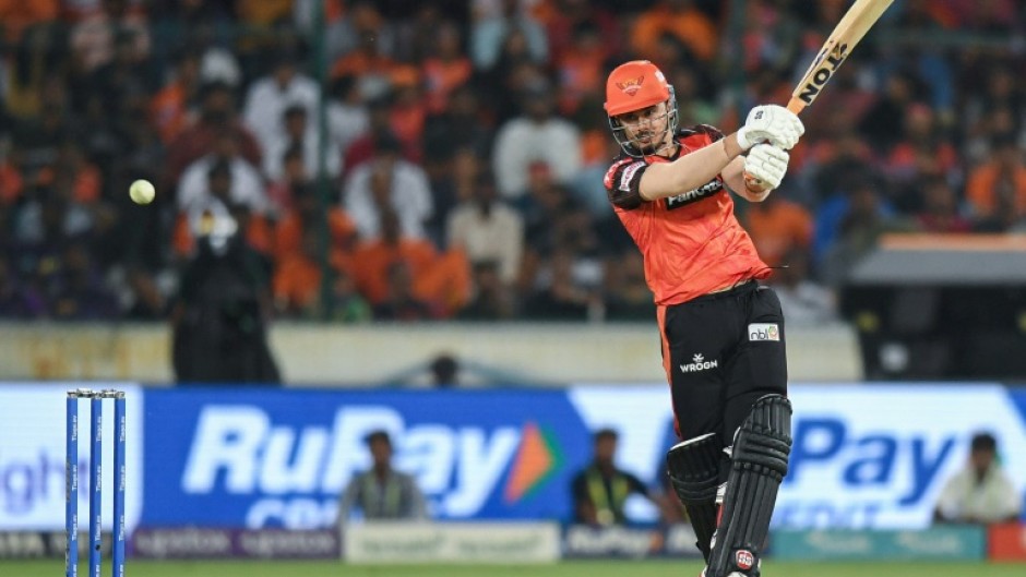 Last ball six: Sunrisers Hyderabad's Abdul Samad smashed the winning runs for Sunrisers Hyderabad